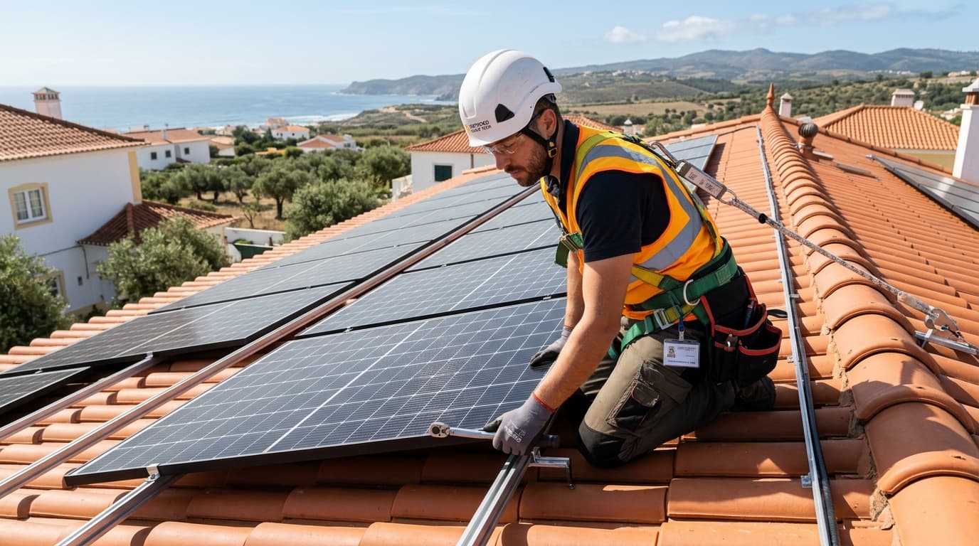Engenheiro credenciado a instalar painéis fotovoltaicos em habitação portuguesa
